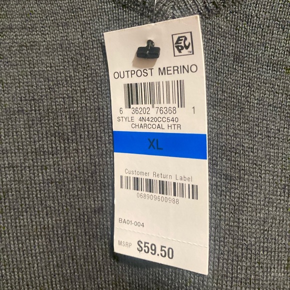 INC Marino wool blend thin sweater - Picture 6 of 8